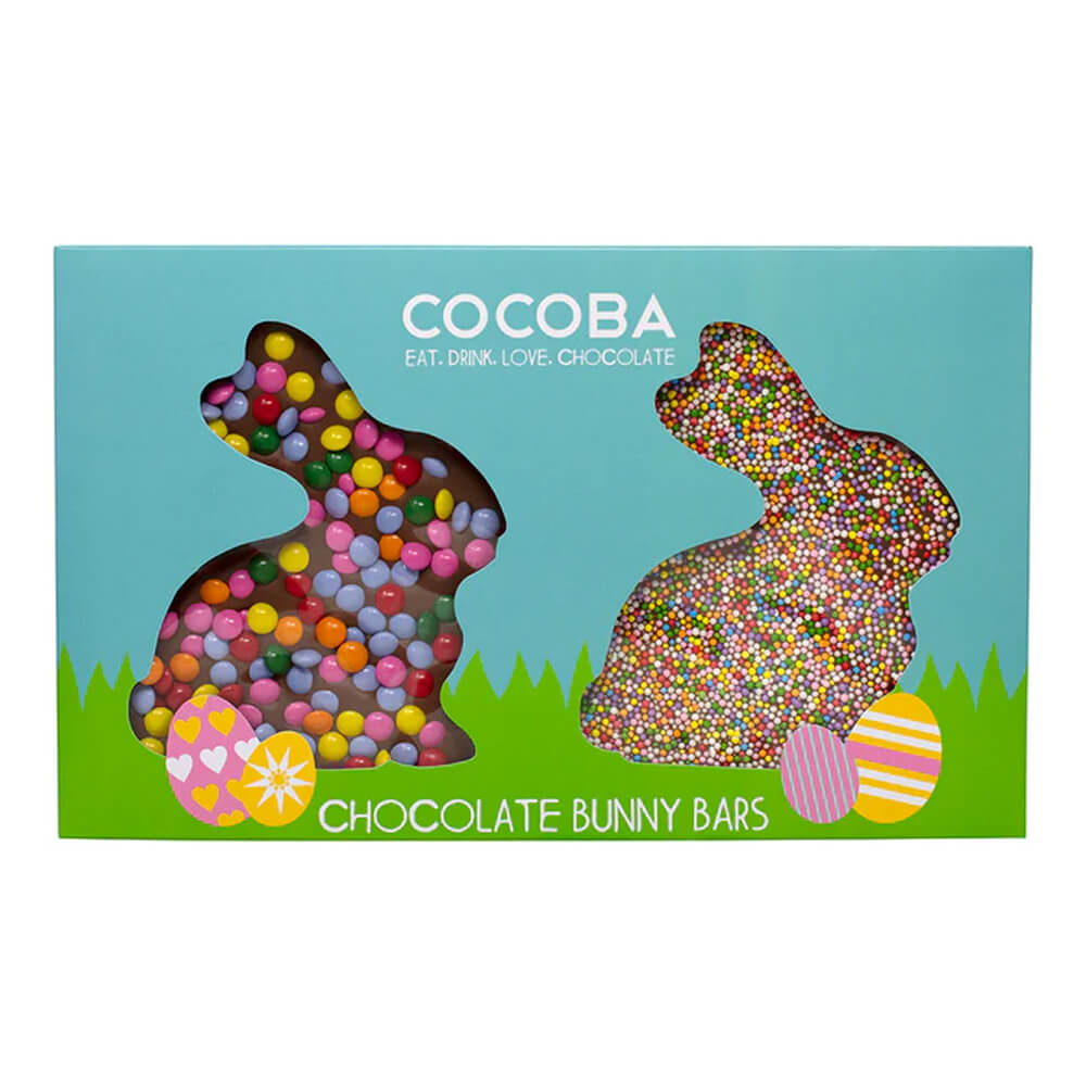 Cocoba Bunny Shaped Chocolate Bar Set 200g